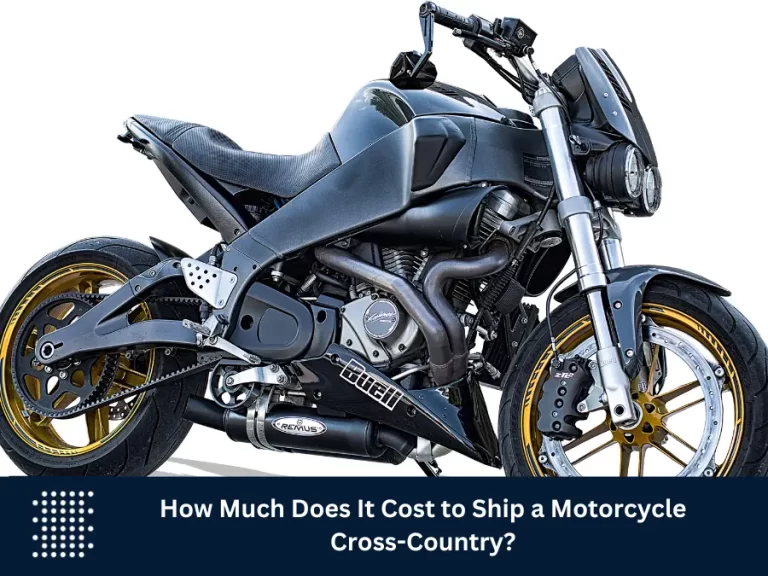 How Much Does It Cost to Ship a Motorcycle Cross-Country?